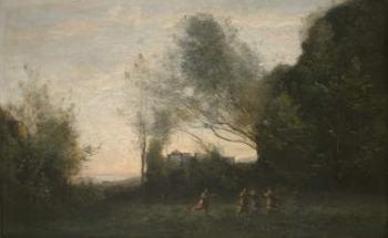 The Dance of the Nymphs, 1865-70 (oil on canvas) | Obraz na stenu