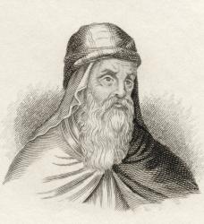 Gregory of Nazianus, from 'Crabbes Historical Dictionary', published in 1825 (litho) | Obraz na stenu