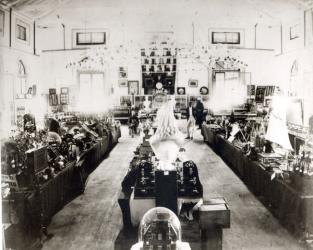 Trinidad and Tobago Exhibition, 1890 (b/w photo) | Obraz na stenu