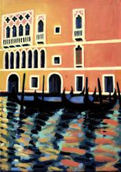 Canal Grande I (oil on card) | Obraz na stenu