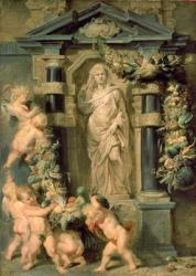 Statue of Ceres, c.1615 (oil on panel) | Obraz na stenu