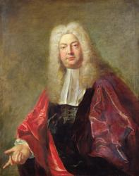 Jean Francois Bouquet, Magistrate of Paris, 1724 (oil on canvas) | Obraz na stenu