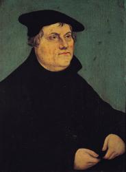 Portrait of Martin Luther (1483-1546) 1543 (oil on panel) | Obraz na stenu
