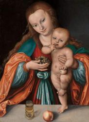 Madonna and Child, c.1535 (oil on panel) | Obraz na stenu