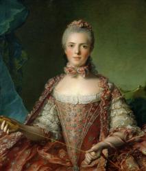 Portrait of Marie Adelaide (1759-1802) 1756 (oil on canvas) | Obraz na stenu