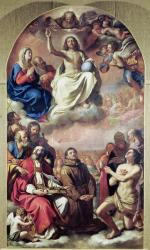 The Glory of the Saints, 1645-47 (oil on canvas) | Obraz na stenu