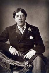 Oscar Wilde, 1889 (carbon print photo) | Obraz na stenu