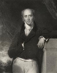 Charles, 2nd Earl Grey, engraved by J. Cochran, from 'National Portrait Gallery, volume III', published c.1835 (litho) | Obraz na stenu
