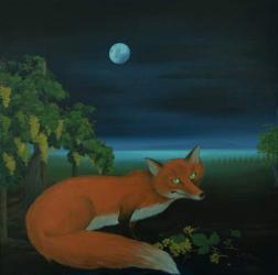 Moonlighting Wixen, 2016 / oil on canvas | Obraz na stenu