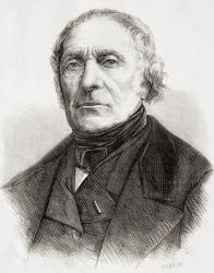 François Pierre Guillaume Guizot, from 'L'Univers Illustré', published 1866 (engraving) | Obraz na stenu