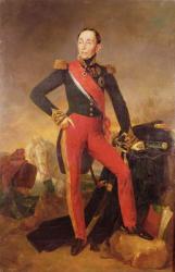 Portrait of Marquis Emmanuel de Grouchy (1766-1847) Marshal of France, c.1835 (oil on canvas) | Obraz na stenu