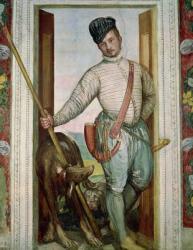 Self Portrait in Hunting Costume, 1562 (fresco) | Obraz na stenu