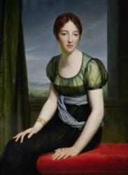 Portrait of Madame Regnault de Saint-Jean d'Angely (1775-1857) (oil on canvas) | Obraz na stenu