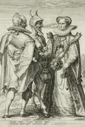 Marriage for Money, Plate 2 of The Marriage Trilogy, c.1594 (engraving) | Obraz na stenu