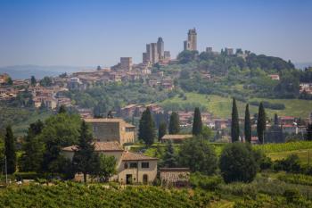 San Gimignano, Tuscany, Italy (photo) | Obraz na stenu