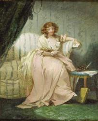 A Woman Called Anne, the Artist's Wife, c.1790-1800 (oil on canvas) | Obraz na stenu
