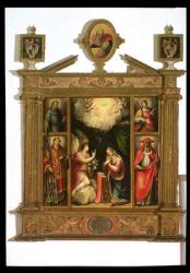 The Annunciation, 1581 (panel) | Obraz na stenu