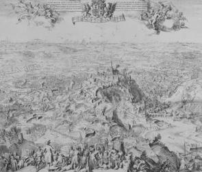 The Siege of Namur, 1695 (engraving) | Obraz na stenu