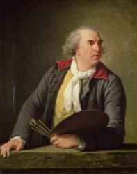 Portrait of Hubert Robert (1733-1808) 1788 (oil on panel) | Obraz na stenu