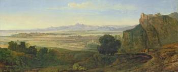 Campagna Landscape (oil on paper laid down on canvas) | Obraz na stenu