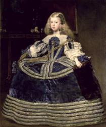 Infanta Margarita (1651-73) in Blue, 1659 (oil on canvas) | Obraz na stenu
