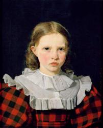 Portrait of Adolphine Kobke (1820-80) 19th June 1832 (oil on canvas) | Obraz na stenu