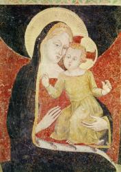 Virgin and Child (fresco) | Obraz na stenu