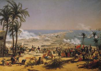 The Battle of Aboukir, 25th July 1799 (oil on canvas) | Obraz na stenu