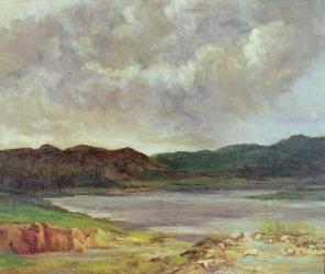 The Black Lake, 1872 (oil on canvas) | Obraz na stenu