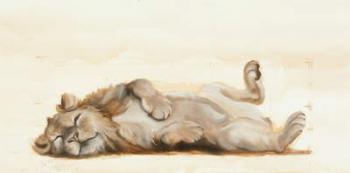 Lion roll, 2012, (Oil on canvas) | Obraz na stenu