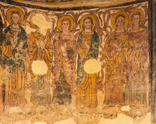Jaca, Spain. Romanesque art. (photo) | Obraz na stenu