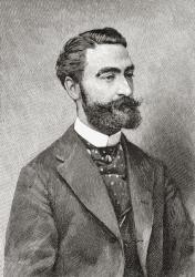 Marie François Sadi Carnot, . From The Strand Magazine published 1894. | Obraz na stenu