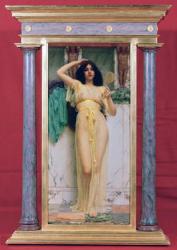 Girl with a Mirror, 1892 (oil on canvas) | Obraz na stenu