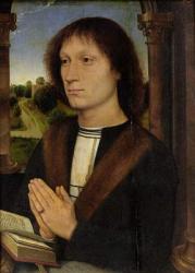 Portrait of Benedetto Portinari (1466-1551) 1487 (oil on panel) | Obraz na stenu
