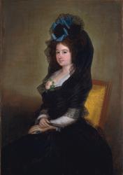 Narcisa Barañana de Goicoechea, 1815-6 (oil on canvas) | Obraz na stenu