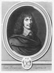 Portrait of Jean-François Sarasin (engraving) | Obraz na stenu