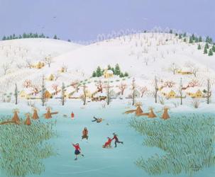 On the Frozen Lake, 1987 | Obraz na stenu