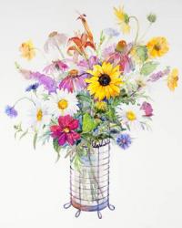 Mixed Bouquet, 2013, (watercolor) | Obraz na stenu