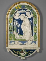 Adoration of the Child, after 1477 (glazed terracotta) | Obraz na stenu