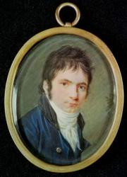 Miniature Portrait of Ludwig Van Beethoven (1770-1827), 1802 | Obraz na stenu