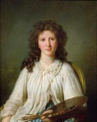 Madame Alexandre Lenoir, 1796 (oil on canvas) | Obraz na stenu