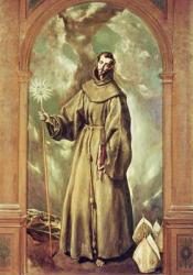 Saint Bernard (oil on canvas) | Obraz na stenu