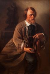 The Sculptor Jens Adolf Jerichau, the Artist's Husband, 1846 (oil on canvas) | Obraz na stenu