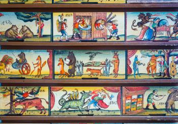Beehive panels, Slovenia (photo) | Obraz na stenu