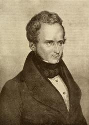 Alfred de Vigny (1791-1863) (engraving) | Obraz na stenu
