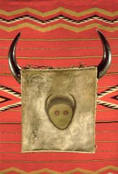 Navajo buffalo moon blanket, from Arizona (wool) | Obraz na stenu