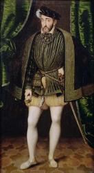Portrait of Henri II (1519-59) (oil on panel) | Obraz na stenu