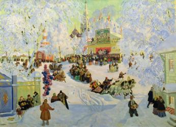 Shrove-Tide, 1919 (oil on canvas) | Obraz na stenu