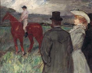 At the Racecourse, 1899 (oil on canvas) | Obraz na stenu