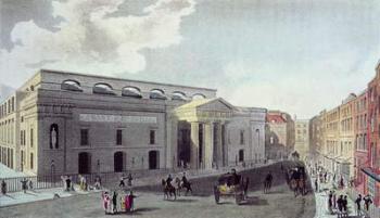 Theatre royal, Covent Garden, 1809 (colour litho) | Obraz na stenu